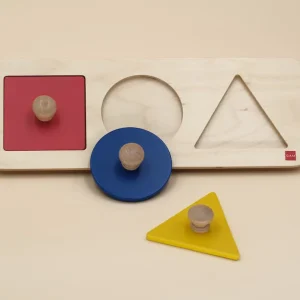 Puzzle d'encastrement géométrique Montessori
