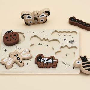 Puzzle en bois insectes