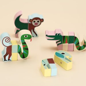 Puzzles magnétiques animaux de la jungle