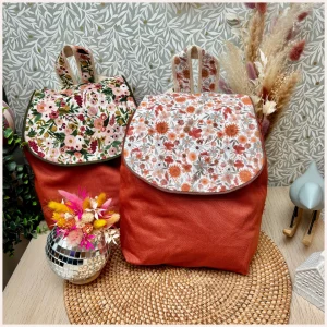 Sac à dos maternelle personnalisé - Terracotta