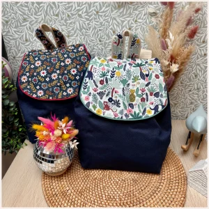 Sac à dos maternelle personnalisé - Marine