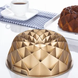 ACAR DIAMOND Moule à cake en fonte gold