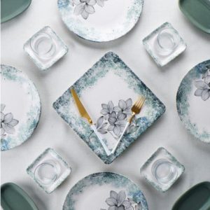 ACAR MINT Service petit-déjeuner 4 personnes 17 pièces