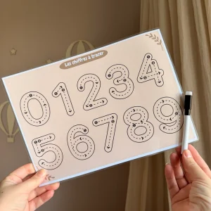 Support | Les chiffres à tracer