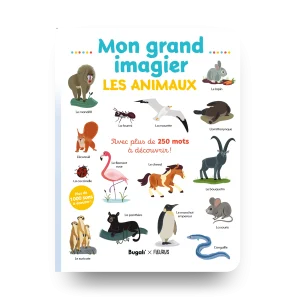 Mon grand imagier • les animaux (3+)