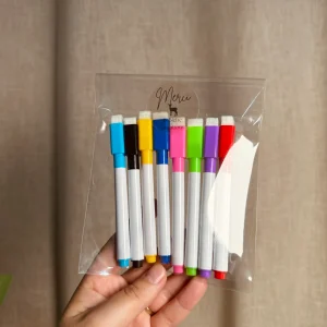 8 feutres effaçables