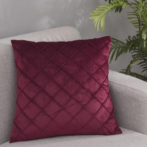 Housse de Coussin 30x50cm Jonson Bordeaux