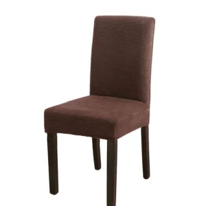 Housse de chaise  Marron