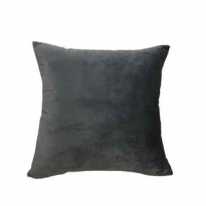 Housse de coussin  Velours Gris