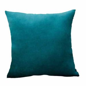 Housse de coussin  Bleu canard