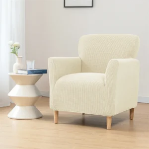 Housse fauteuil Scandinave  Beige