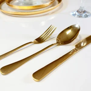 Ménagère Gold 24 pièces 6 personnes