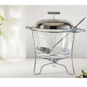 Réchauffeur d'aliments 4L chrome