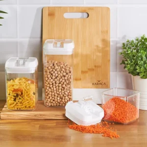 KARACA FEAS Lot de 3 boîtes de conservation