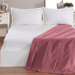 KARACA HOME SARAH ANDERSON GROOVY Ensemble  couvre-lit rose 2 personnes