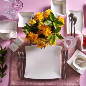 KARACA PERFECT WHITE Service de table petit-déjeuner 32 pièces 6 personnes