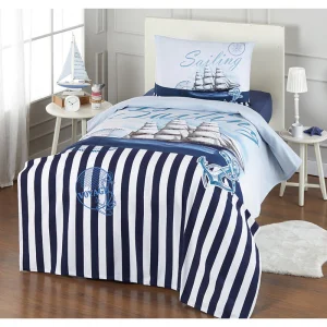 ÖZDILEK SAILING VOYAGE Parure de lit renforcé 1 personne