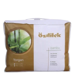 ÖZDILEK Couette Bambou 1 personne 155 x 215 cm