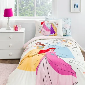 ÖZDILEK PRINCESS TIME  Disney Parure de lit renforcé enfant 1 personne