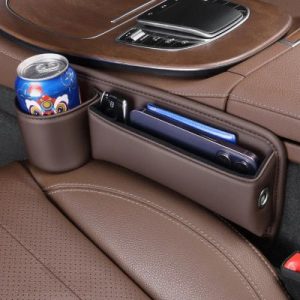 Rangement Voiture |FrontRowSeatStorage™-Marron