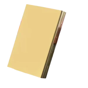 Etui à cigarette  Doré