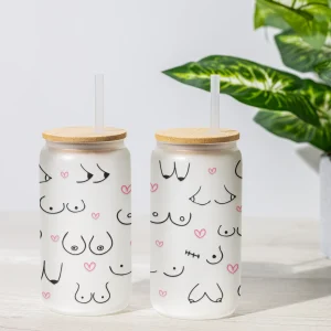 Verre givré - Seins