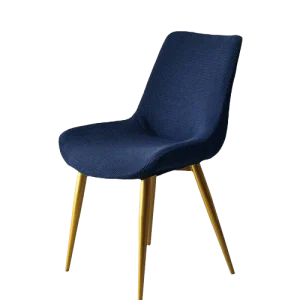 Housse chaise Scandinave  Extensible Bleu Marine