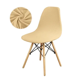 Housse chaise Scandinave  Champagne