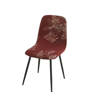 Housse chaise Scandinave  Fern Rouge