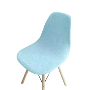 Housse chaise Scandinave  Imprimé Bleu Ciel