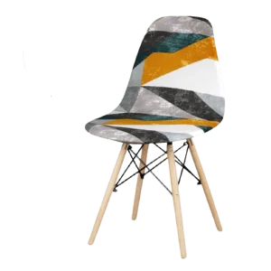 Housse chaise Scandinave  Imprimé Moderne