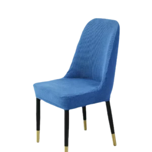 Housse chaise Scandinave  Lalix Bleu