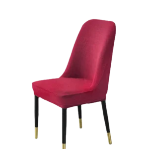 Housse chaise Scandinave  Lalix Bordeaux