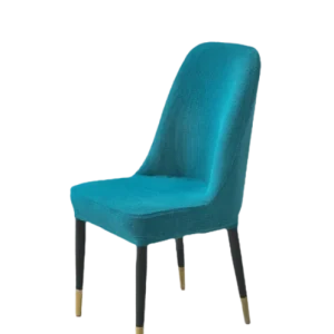 Housse chaise Scandinave  Lalix Cyan