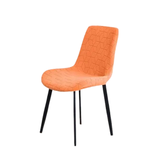 Housse chaise Scandinave  Moderne Orange