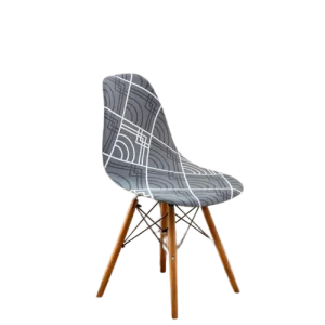 Housse chaise Scandinave  Universelle Grise