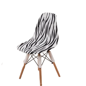 Housse chaise Scandinave  Zèbre
