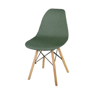 Housse chaise Scandinave  Jacquard Vert