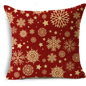 Housse de coussin 40x40  Flocon de Neige