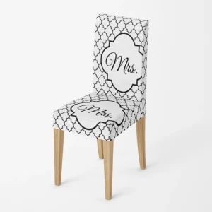 Housse de chaise  Mrs Blanc