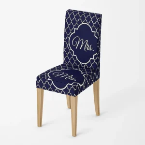 Housse de chaise  Mrs Bleu