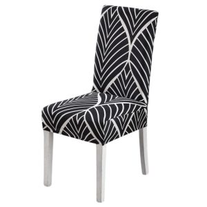 Housse de chaise  noir élancé