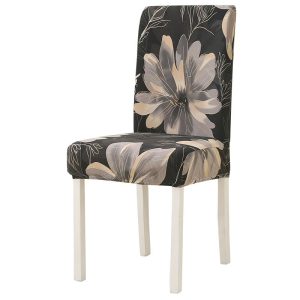 Housse de chaise  poésie florale