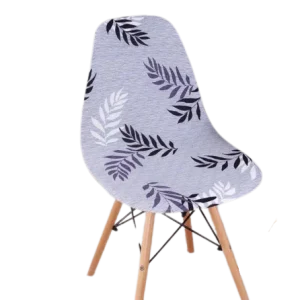 Housse chaise Scandinave  Feuilles Tropicales