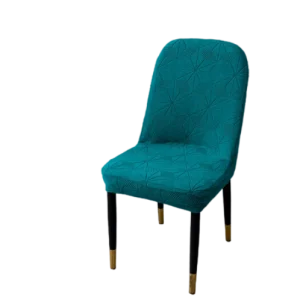 Housse chaise Scandinave  Lalix Bleu Cyan
