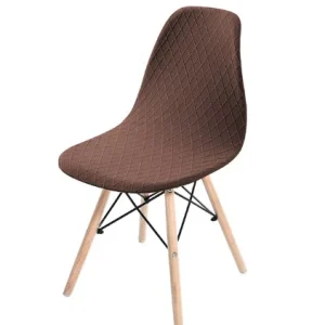 Housse chaise Scandinave  Universelle Marron