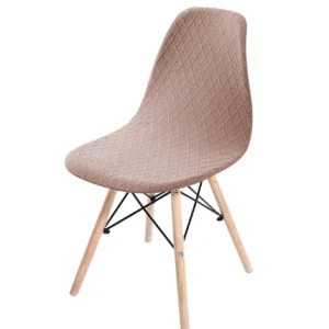 Housse chaise Scandinave  Universelle Rose