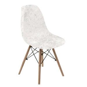 Housse chaise Scandinave  Tendance Blanc