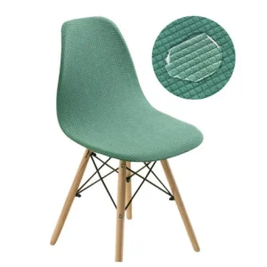 Housse chaise Scandinave  Imperméable Cyan