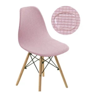 Housse chaise Scandinave  Imperméable Rose Pale